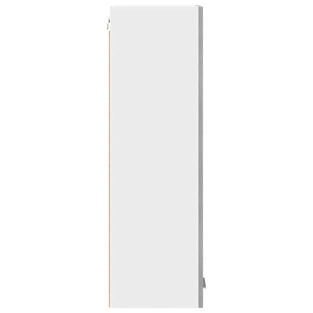 Dulap suspendat Riga Gri Sonoma 30 x 31 x 100 cm Lemn compozit GartenMobel Dekor