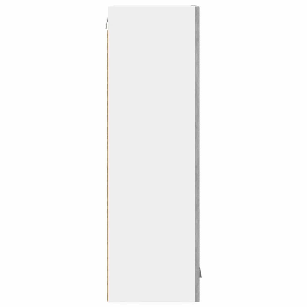 Dulap suspendat Riga Gri Sonoma 40 x 31 x 100 cm Lemn compozit GartenMobel Dekor