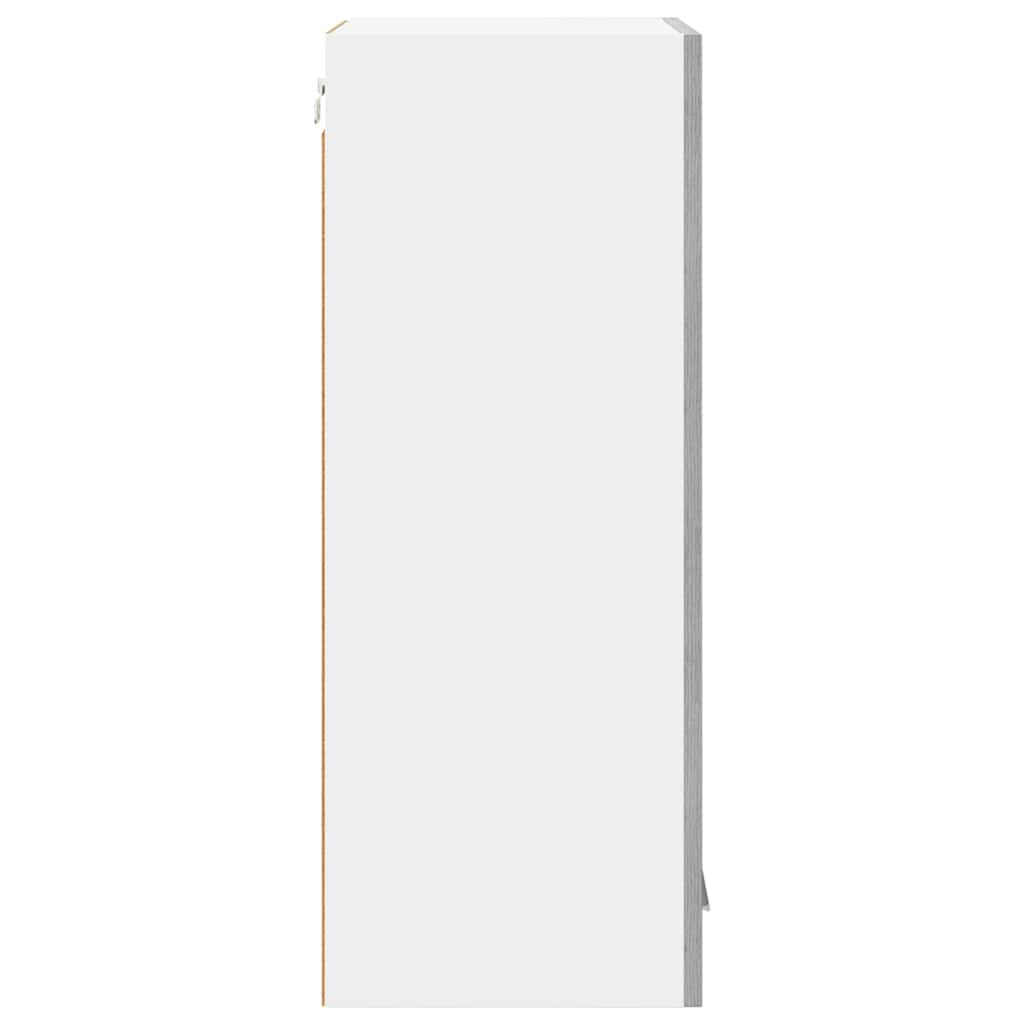 Dulap suspendat Riga Gri Sonoma 40 x 31 x 80 cm Lemn compozit GartenMobel Dekor