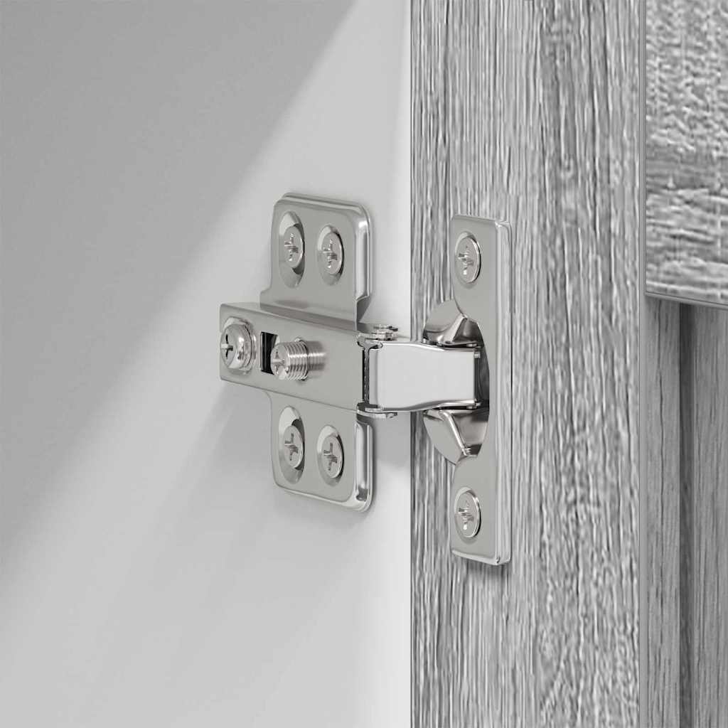 Dulap suspendat Riga Gri Sonoma 40 x 31 x 80 cm Lemn compozit GartenMobel Dekor