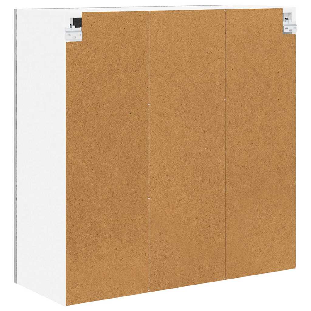 Dulap suspendat Riga Gri Sonoma 80 x 31 x 80 cm Lemn compozit GartenMobel Dekor