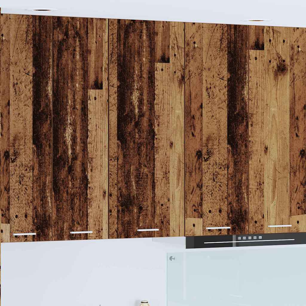 Dulap suspendat Riga Lemn Vechi 40 x 31 x 100 cm Lemn compozit GartenMobel Dekor