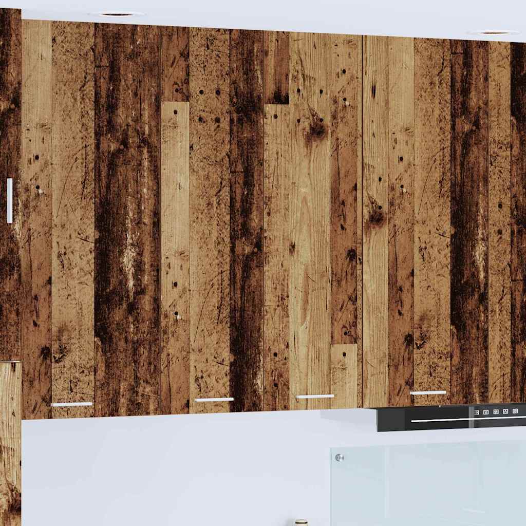 Dulap suspendat Riga Lemn Vechi 60 x 31 x 100 cm Lemn compozit GartenMobel Dekor