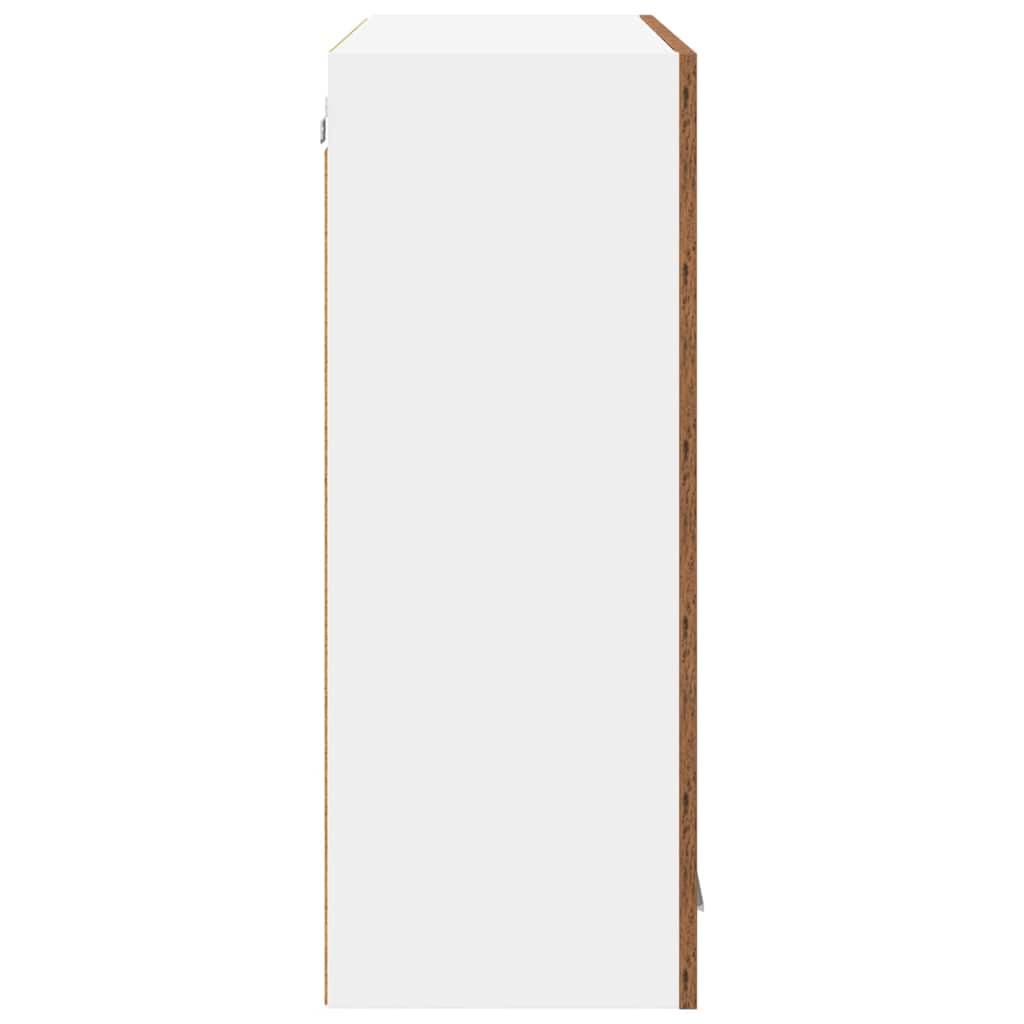 Dulap suspendat Riga Lemn Vechi 80 x 31 x 80 cm Lemn compozit GartenMobel Dekor