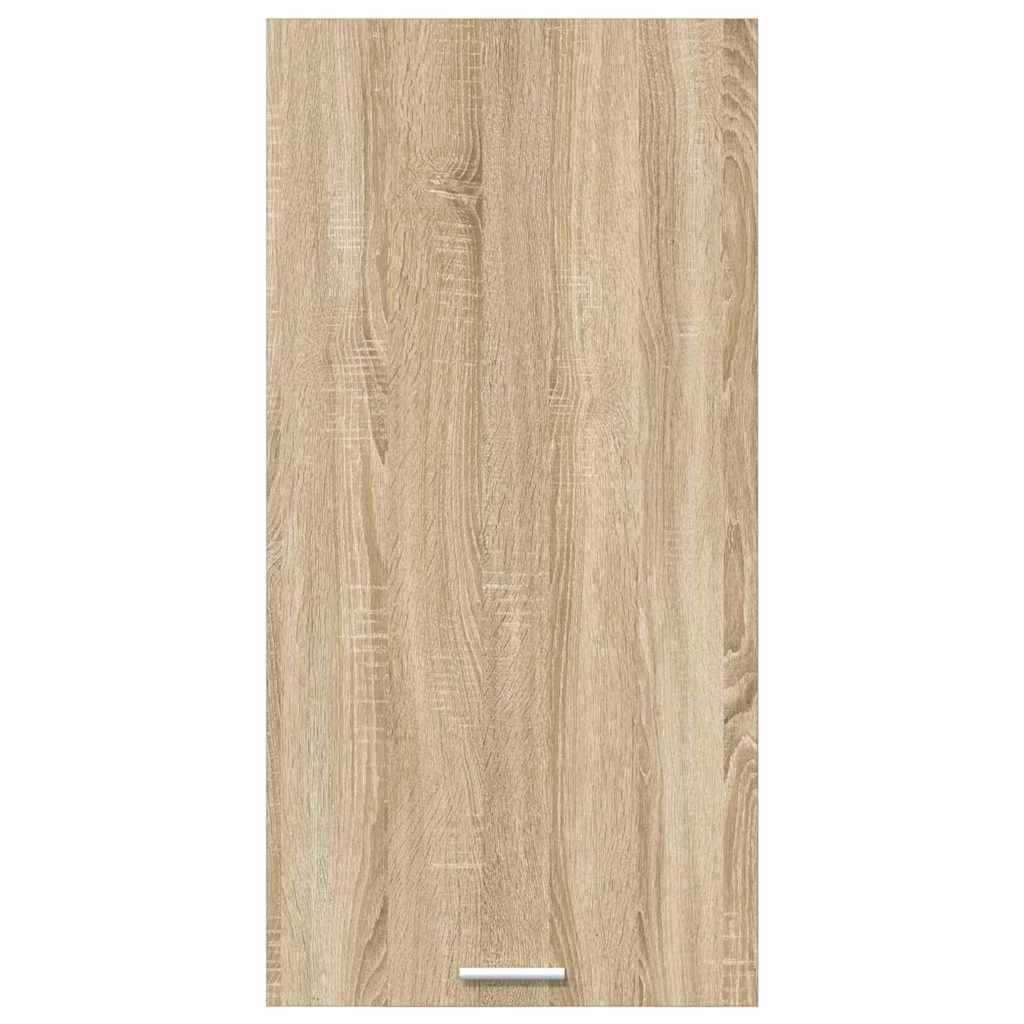 Dulap suspendat Riga Stejar Sonoma și Alb 50 x 31 x 100 cm GartenMobel Dekor