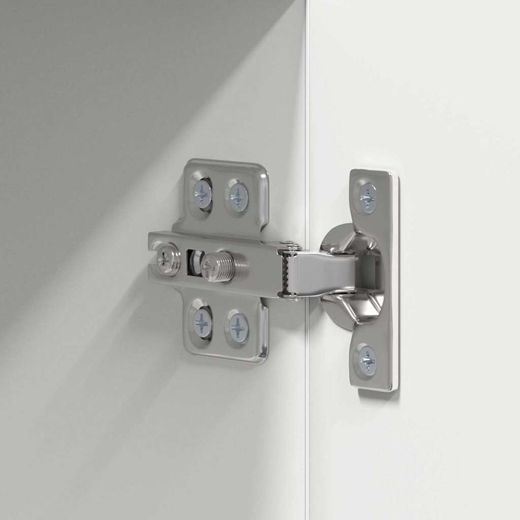 Dulap suspendat cu raft Riga Alb 50 x 31 x 100 cm Lemn compozit GartenMobel Dekor