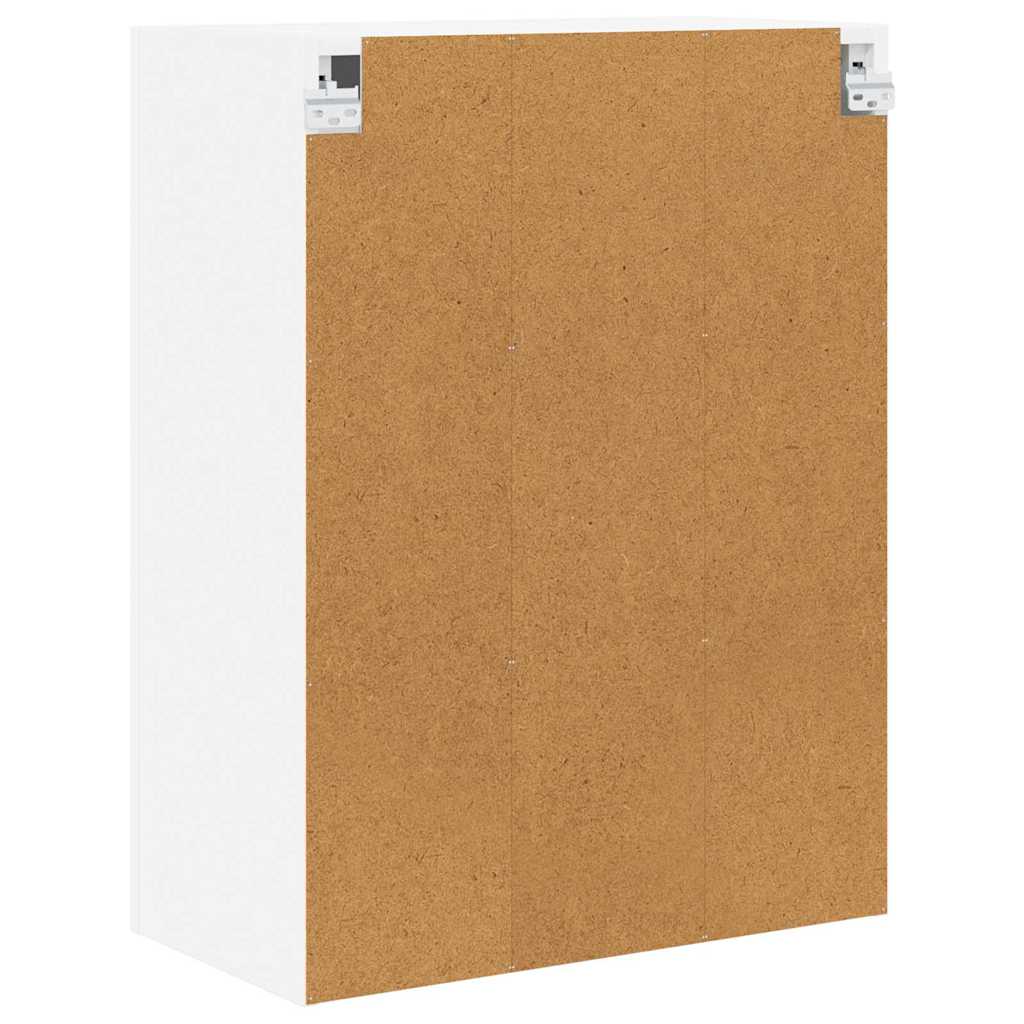 Dulap suspendat cu raft Riga Alb 60 x 31 x 80 cm Lemn compozit GartenMobel Dekor