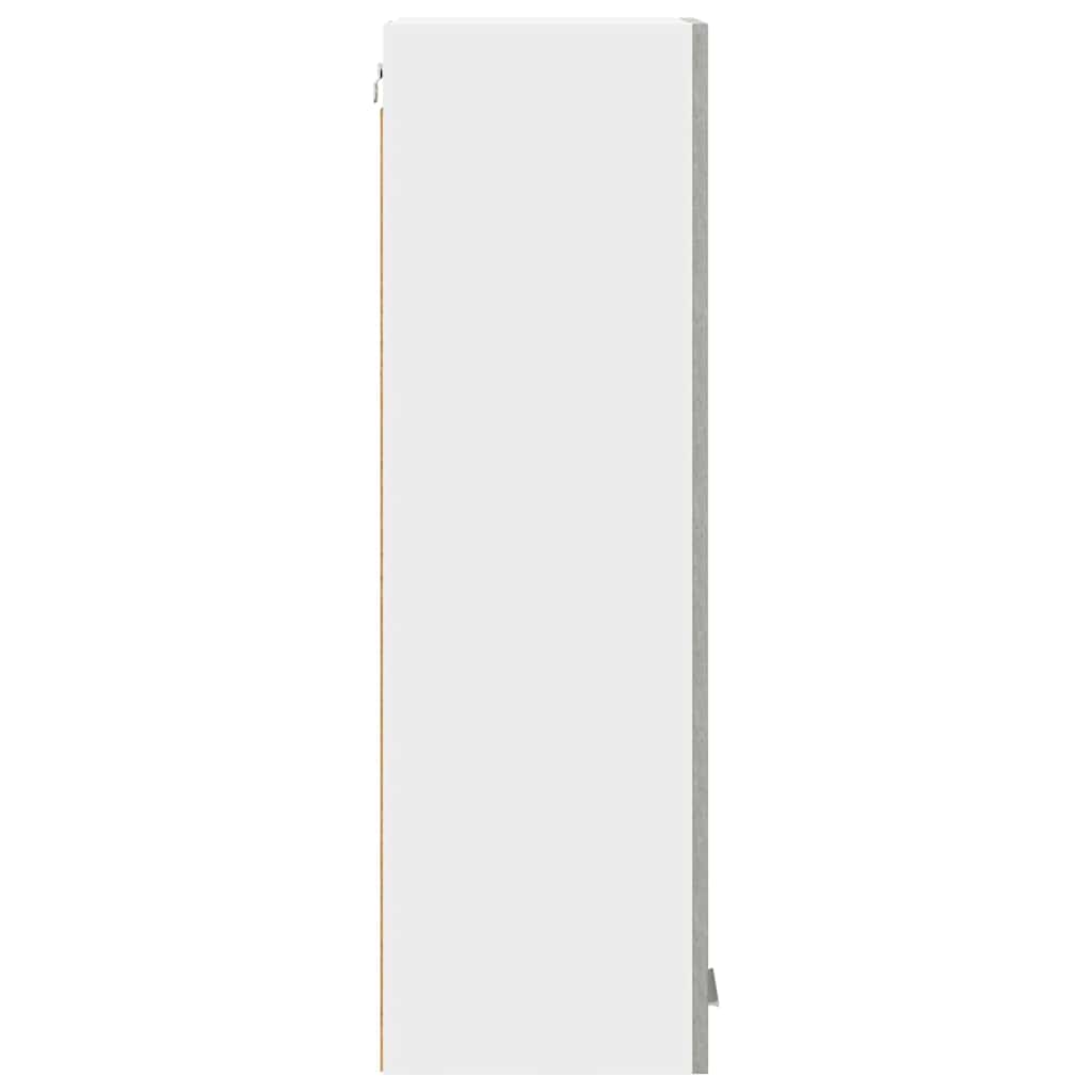 Dulap suspendat cu raft Riga Gri din beton 30 x 31 x 100 cm GartenMobel Dekor