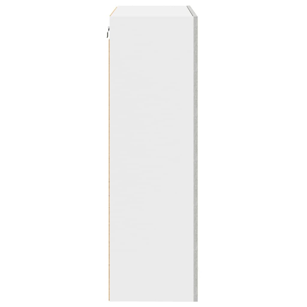 Dulap suspendat cu raft Riga Gri din beton 60 x 31 x 100 cm GartenMobel Dekor