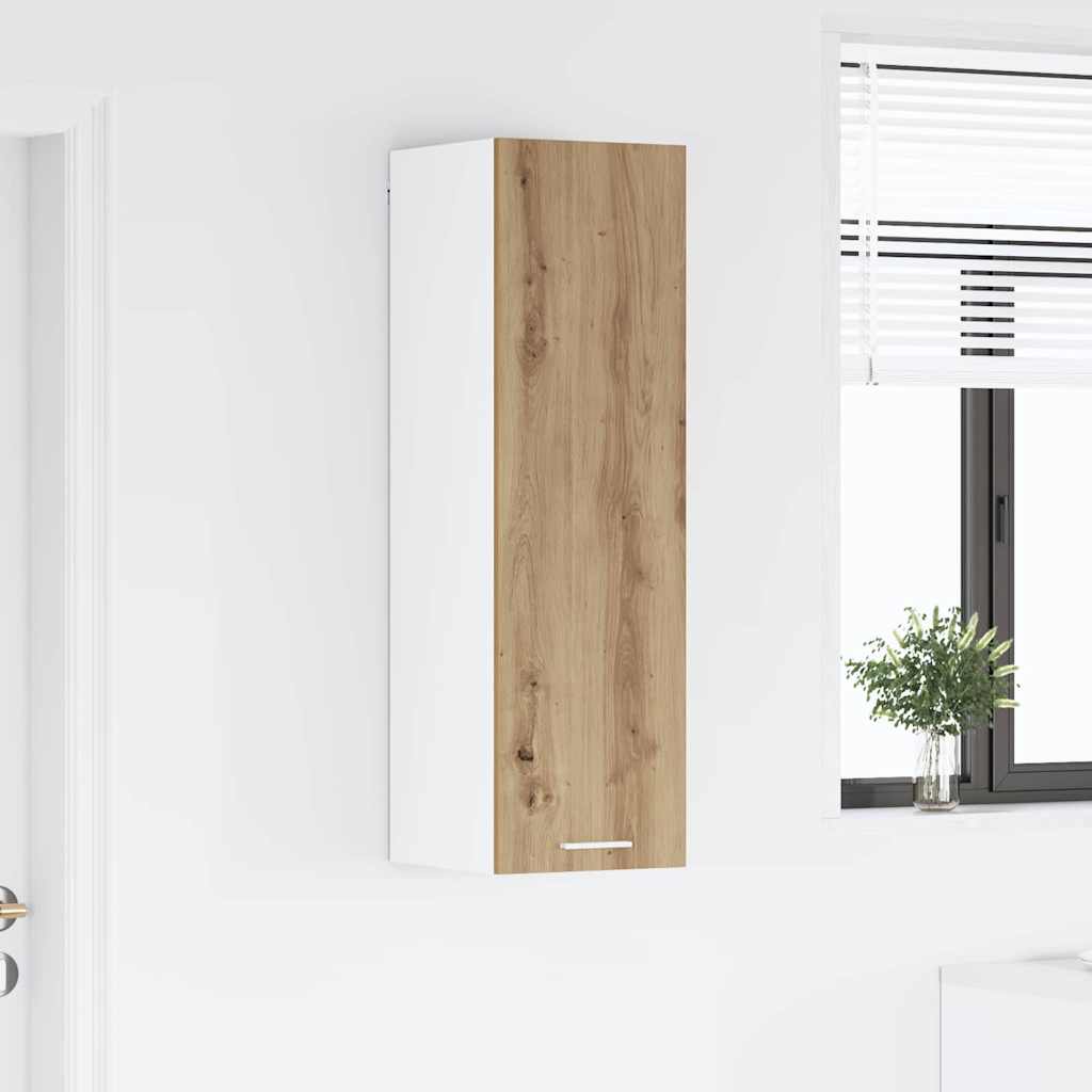 Dulap suspendat cu raft Riga Stejar Artizanal 30 x 31 x 100 cm GartenMobel Dekor