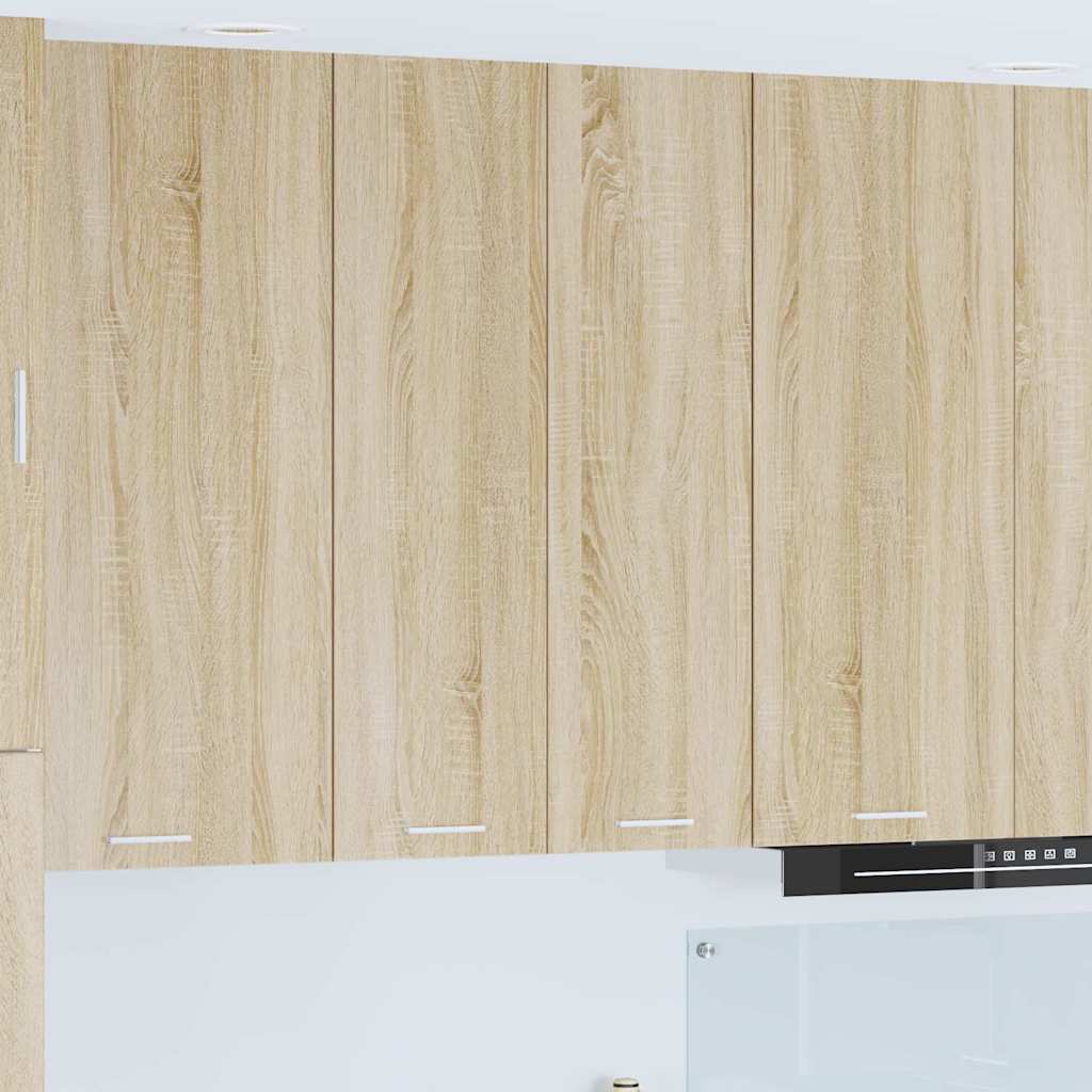 Dulap suspendat cu raft Riga Stejar Sonoma 60 x 31 x 100 cm GartenMobel Dekor