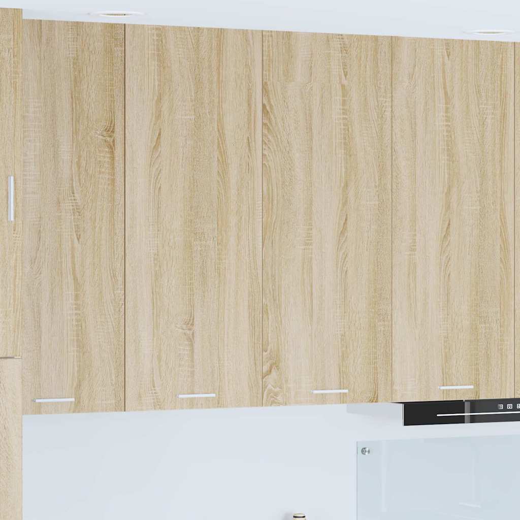 Dulap suspendat cu raft Riga Stejar Sonoma 80 x 31 x 100 cm GartenMobel Dekor