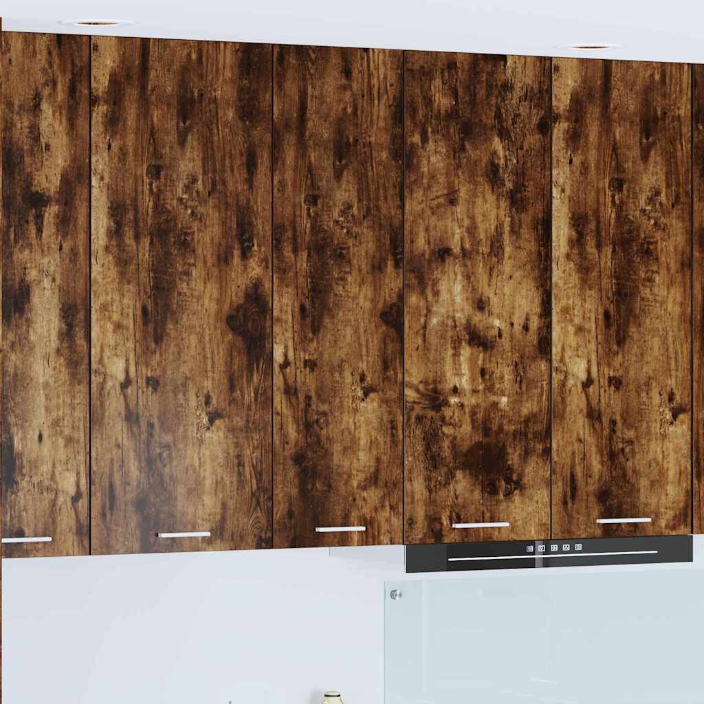 Dulap suspendat cu raft Riga Stejar fumuriu 30 x 31 x 100 cm GartenMobel Dekor