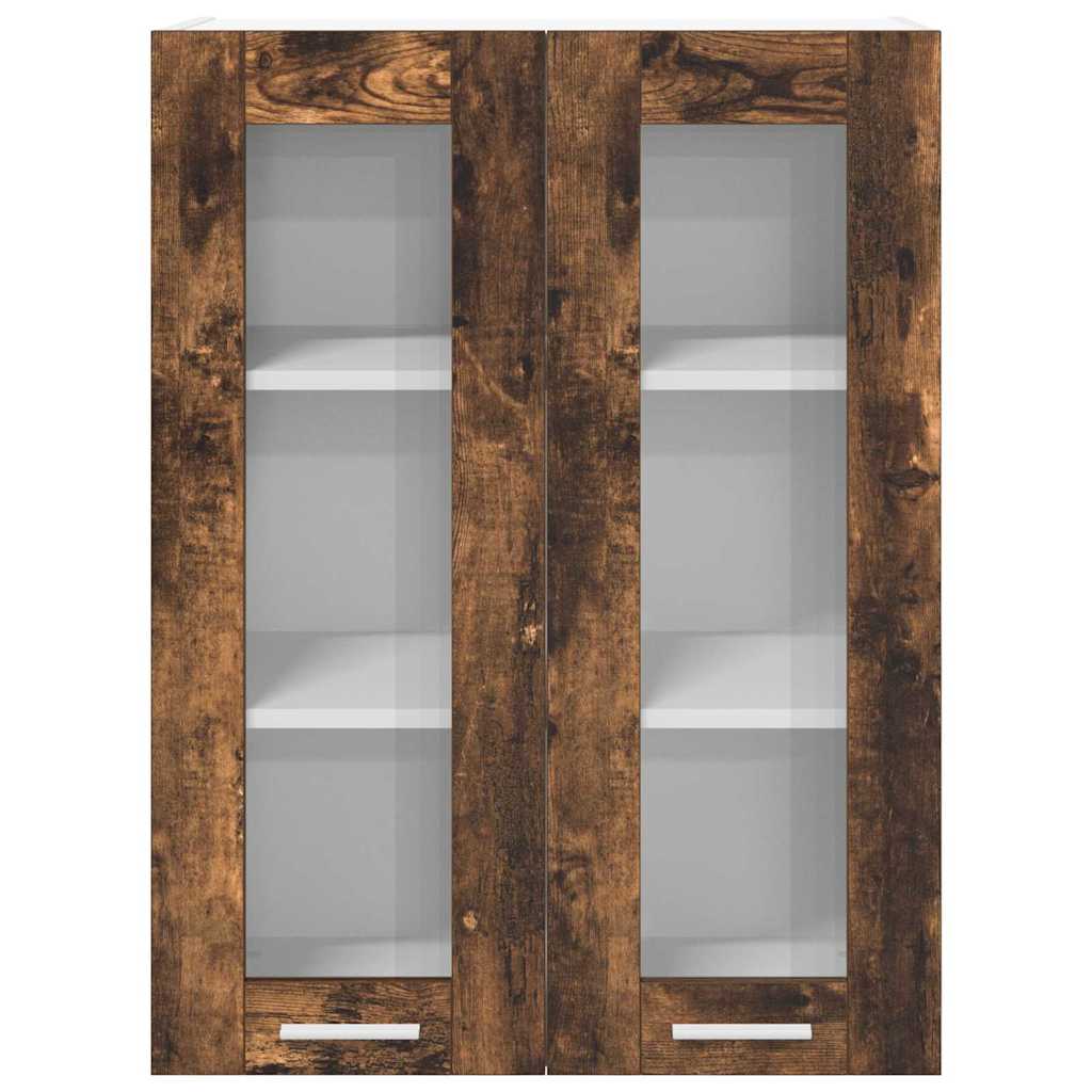 Dulap suspendat cu raft Riga Stejar fumuriu 60 x 31 x 80 cm GartenMobel Dekor