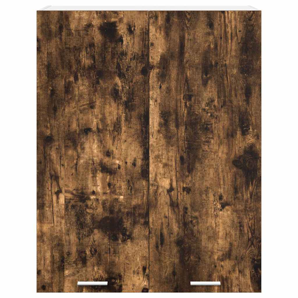 Dulap suspendat cu raft Riga Stejar fumuriu 80 x 31 x 100 cm GartenMobel Dekor