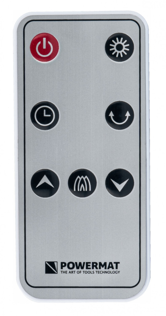 Powermat Șemineu electric cu coloană și radiator PM-GKL-3500DLK Mobalis Homvera