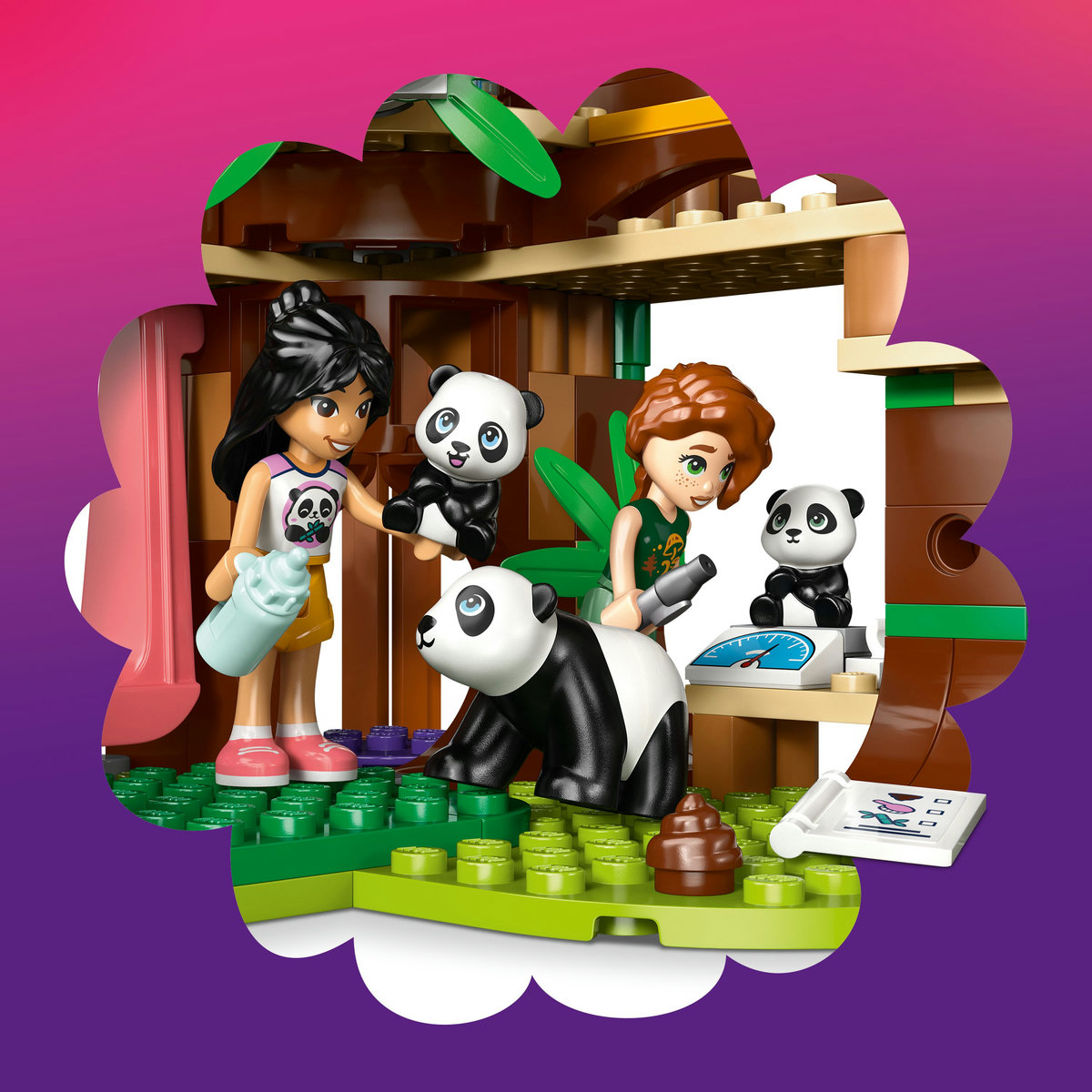 LEGO Îngrijirea animalelor de la refugiul pentru panda Quality Brand
