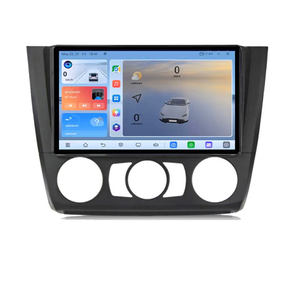 Navigatie BMW Seria 1 E87 2007-2011 clima manuala C-bmw117-manual Android 8 Core 2.2 Ghz 8+128 Qled 1K ADAS 4G LTE GPS 360 KIT-bmw117-manual+EDT-E409V3 CarStore Technology