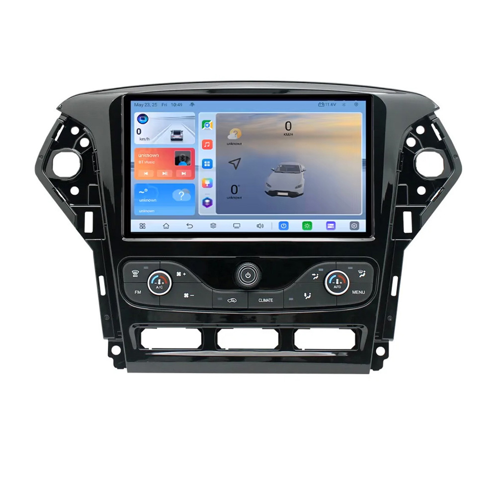Navigatie Ford Mondeo 2011-2014 Android ecran Qled 2K Octa core 8+128 KIT-mondeo-nav-10+EDT-E409V3 CarStore Technology