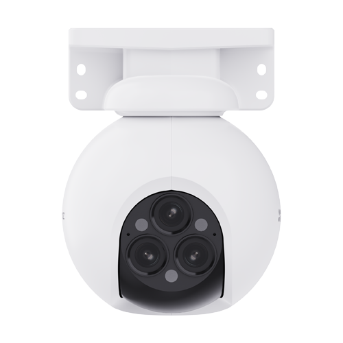 Camera IP Pan&Tilt, Wi-Fi, 3 lentile, 4MP, Audio bidirectional, Alarma, IR 30m, Color 24/7 - EZVIZ CS-H80f(3x4MP) SafetyGuard Surveillance