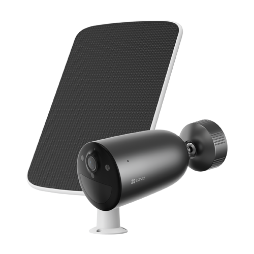 Kit camera IP EZVIZ + panou solar, rezolutie 2K, 4G, baterie 5.200 mAh, Audio bidirectional, CS-EB3-SP(2K,4GA) SafetyGuard Surveillance