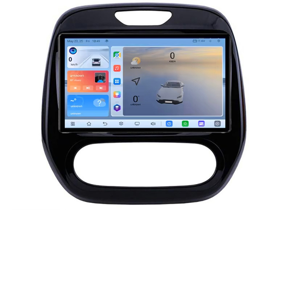 Navigatie Renault Captur 2013-2020 Android ecran Qled 2K Octa core 8+128 KIT-captur-v2+EDT-E409V3 CarStore Technology