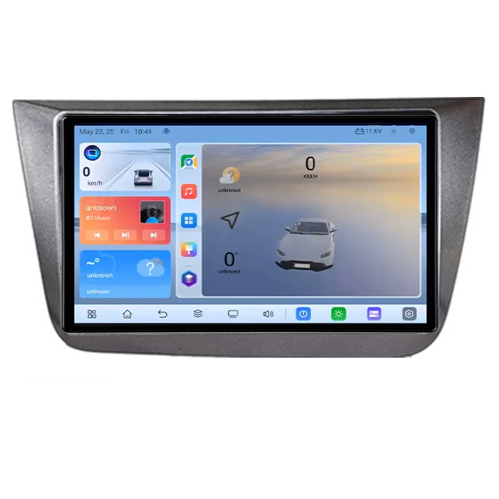 Navigatie Seat Altea 2005-2014 Android ecran Qled 2K Octa core 8+128 Kit-altea+EDT-E409V3 CarStore Technology