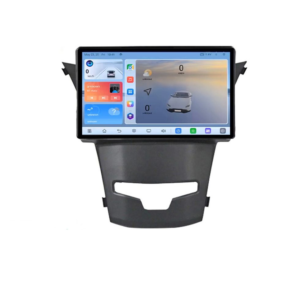 Navigatie Ssangyong Korando 2014-2019 C-1159 Android 8 Core 2.2 Ghz 8+128 Qled 1K ADAS 4G LTE GPS 360 KIT-1159+EDT-E409V3 CarStore Technology