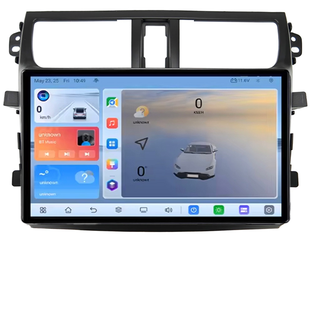 Navigatie Suzuki Celerio 2014-2021 Android ecran Qled 2K Octa core 8+128 KIT-celerio+EDT-E409V3 CarStore Technology