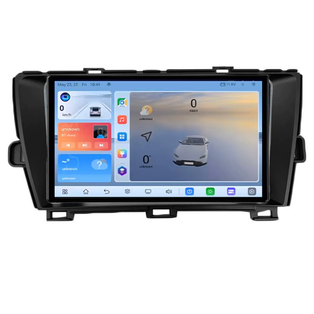 Navigatie Toyota Prius 2009-2014 C-TY39 Android 8 Core 2.2 Ghz 8+128 Qled 1K ADAS 4G LTE GPS 360 KIT-TY39+EDT-E409V3 CarStore Technology