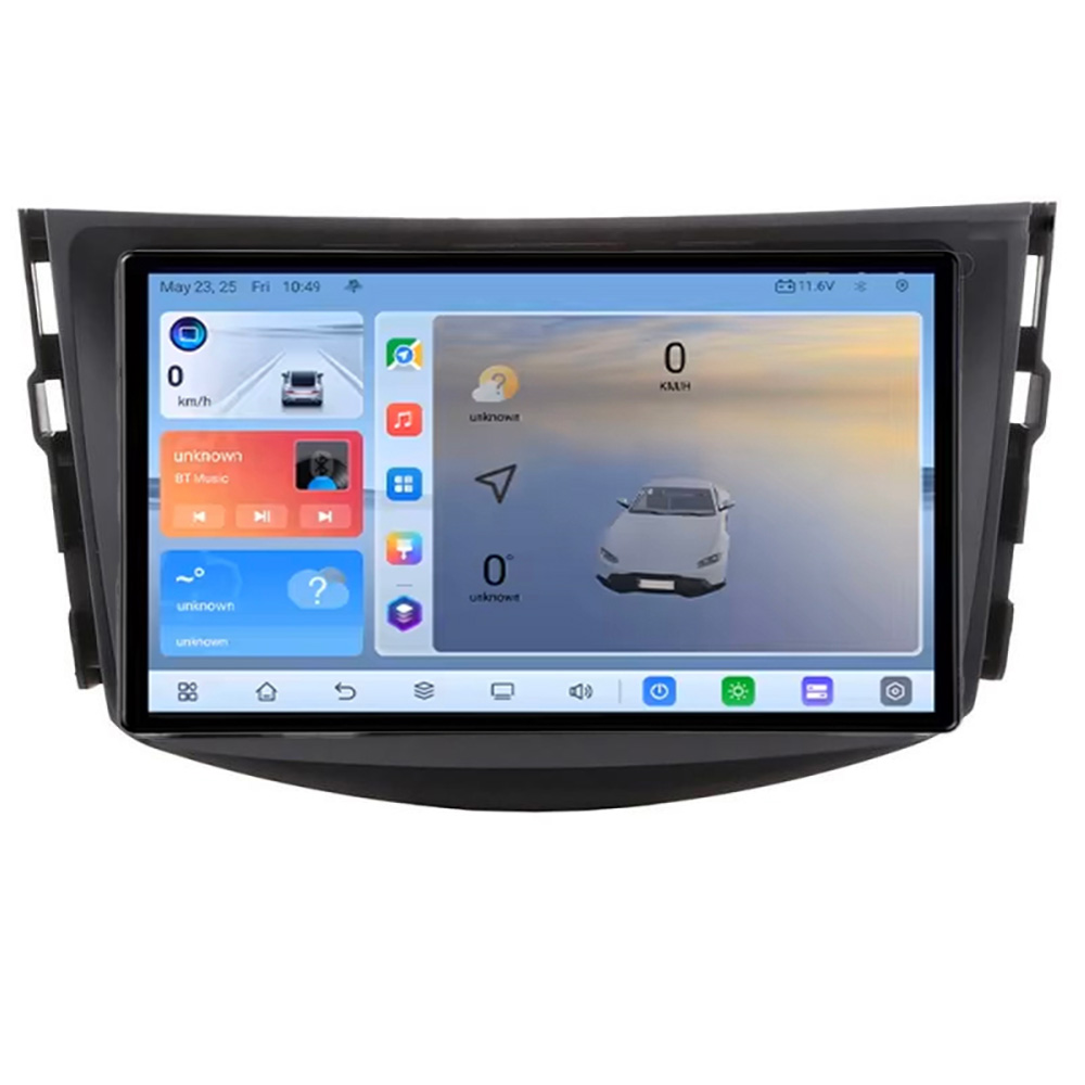 Navigatie Toyota RAV4 C-018 Android 8 Core 2.2 Ghz 8+128 Qled 1K ADAS 4G LTE GPS 360 KIT-018+EDT-E409V3 CarStore Technology