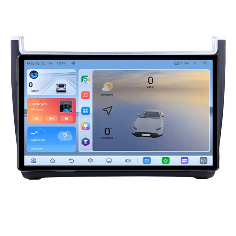 Navigatie VW Polo 2014- C-655 Android 8 Core 2.2 Ghz 8+128 Qled 1K ADAS 4G LTE GPS 360 KIT-655+EDT-E409V3 CarStore Technology