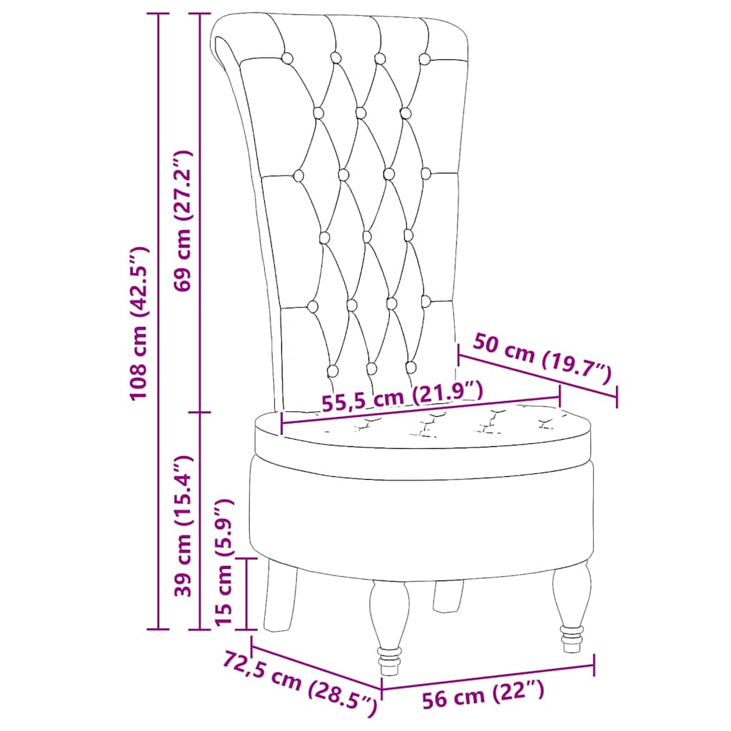 Fotoliu slipper Verde Army 56,5 x 70 x 110 cm GartenMobel Dekor