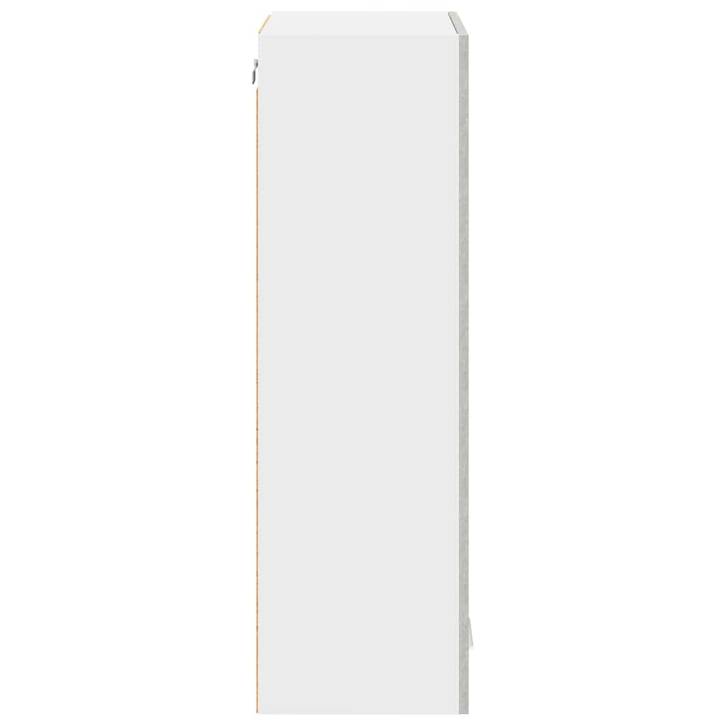 Dulap suspendat cu raft Riga Gri din beton 60 x 31 x 100 cm GartenMobel Dekor