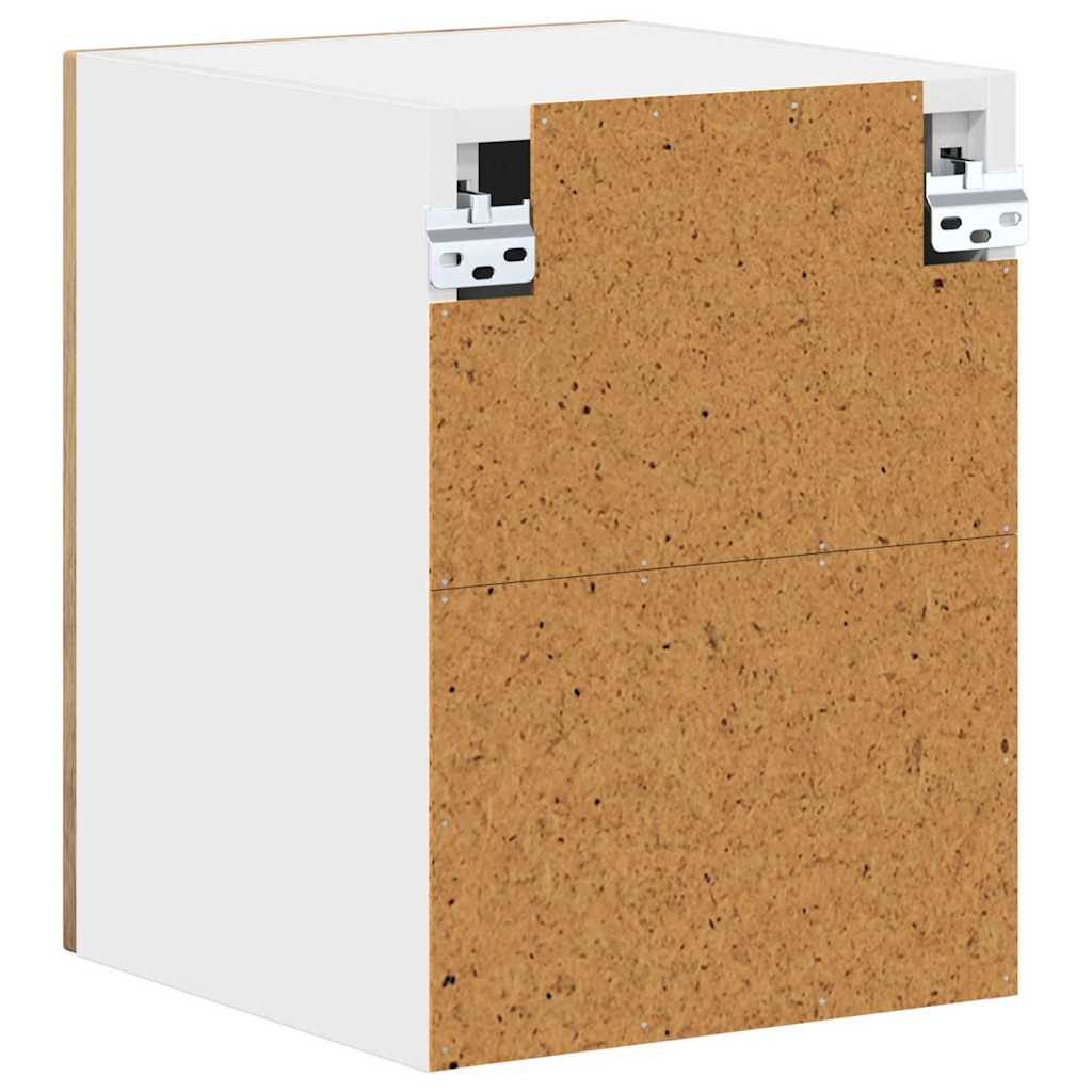 Dulap suspendat de bucătărie cu raft 2 pcs Stejar Artizanal GartenMobel Dekor