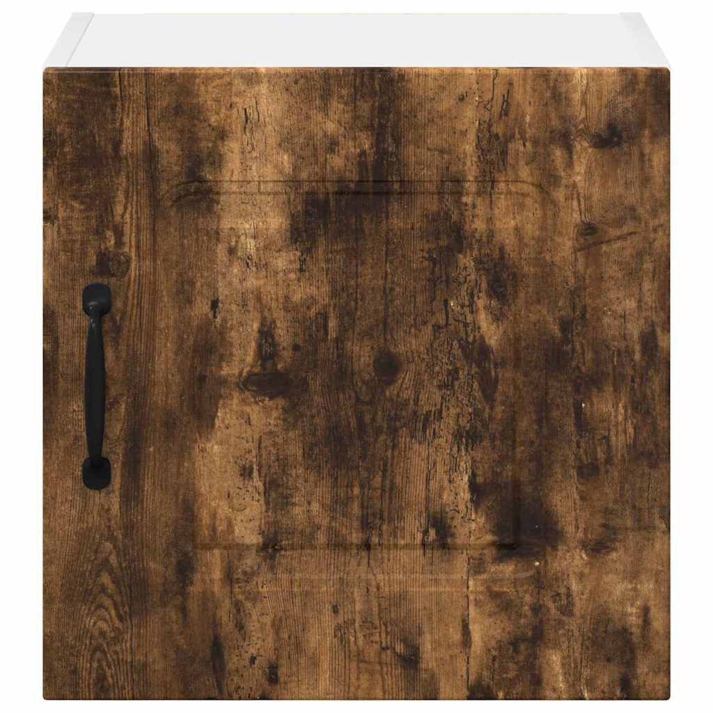 Dulap suspendat de bucătărie cu raft 2 pcs Stejar fumuriu GartenMobel Dekor