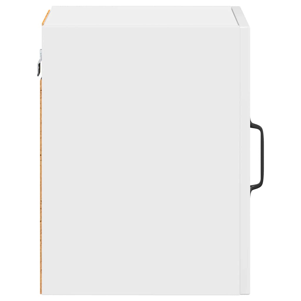 Dulap suspendat de bucătărie cu raft Alb lucios 30 x 31 x 40 cm GartenMobel Dekor