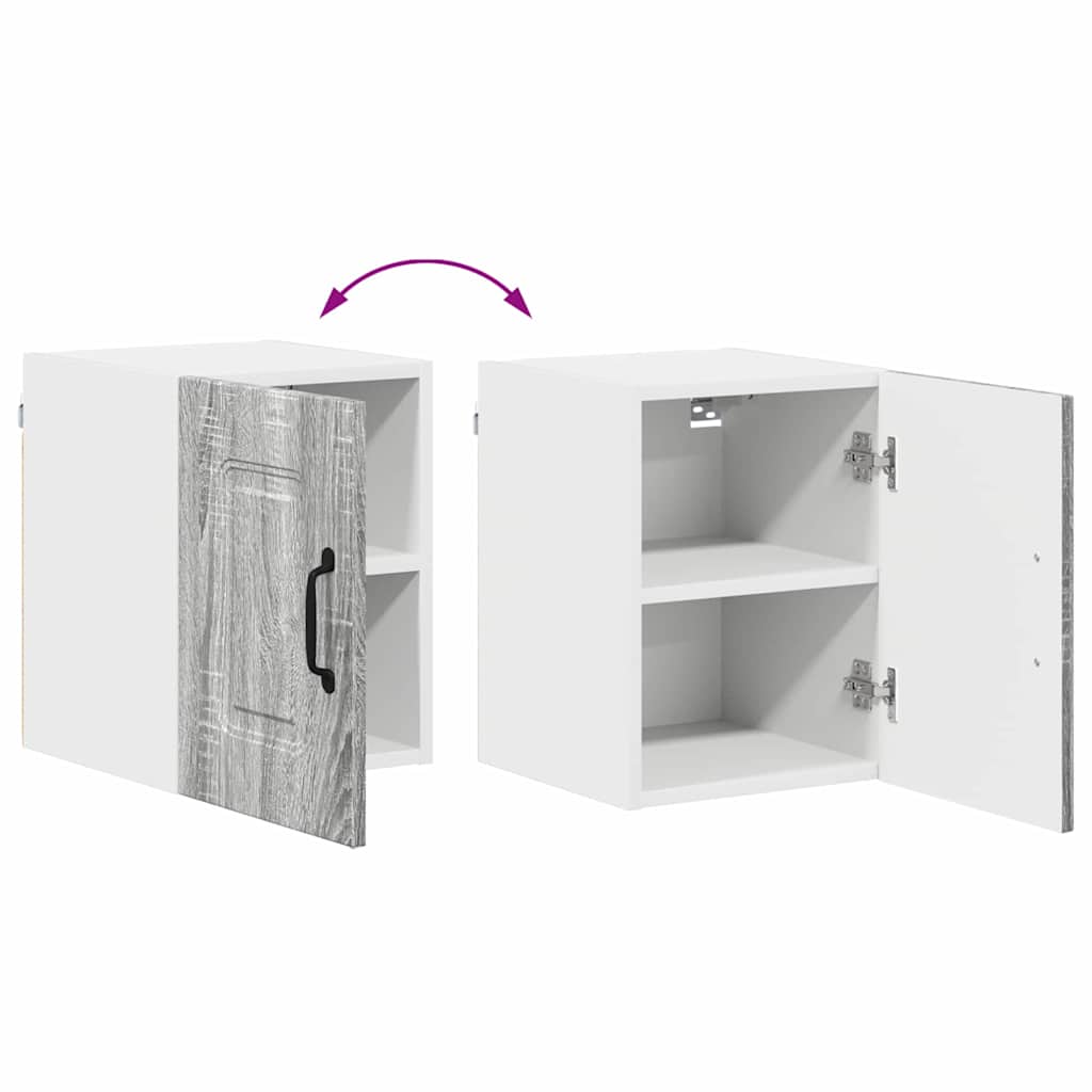 Dulap suspendat de bucătărie cu raft Gri Sonoma 30 x 31 x 40 cm GartenMobel Dekor