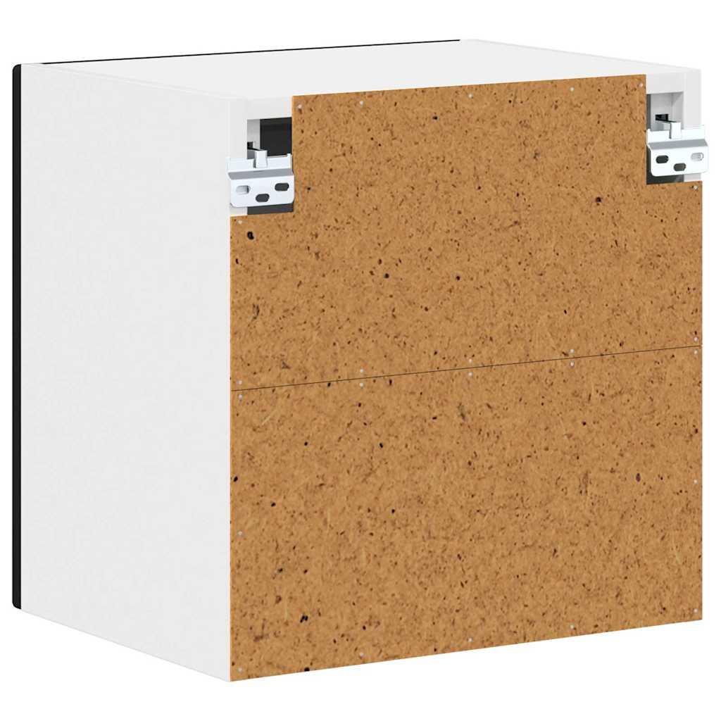 Dulap suspendat de bucătărie cu ușă 2 pcs Negru 40 x 31 x 40 cm GartenMobel Dekor