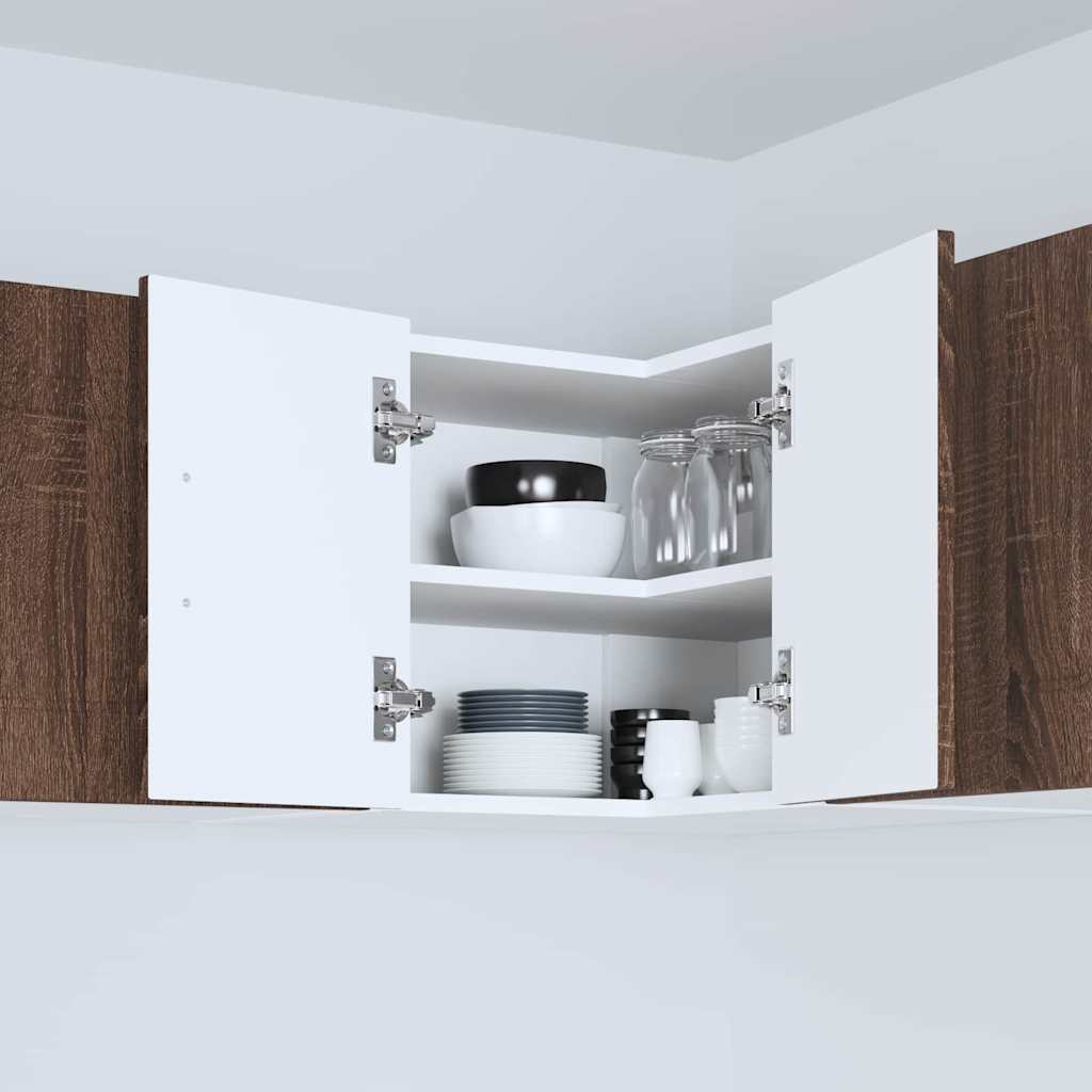 Dulap suspendat de bucătărie Stejar închis 57 x 57 x 40 cm GartenMobel Dekor