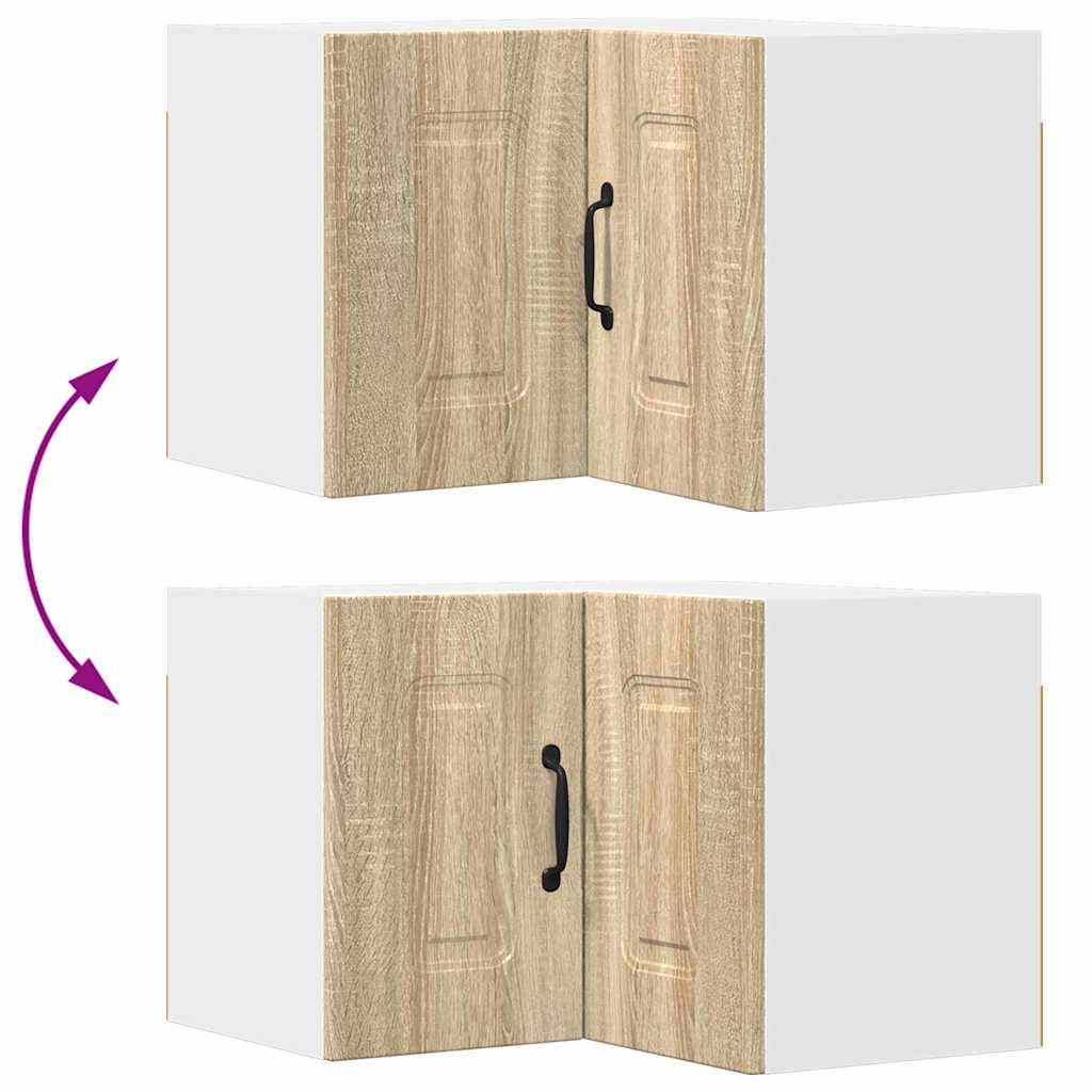 Dulap suspendat de bucătărie Stejar Sonoma 57 x 57 x 40 cm GartenMobel Dekor