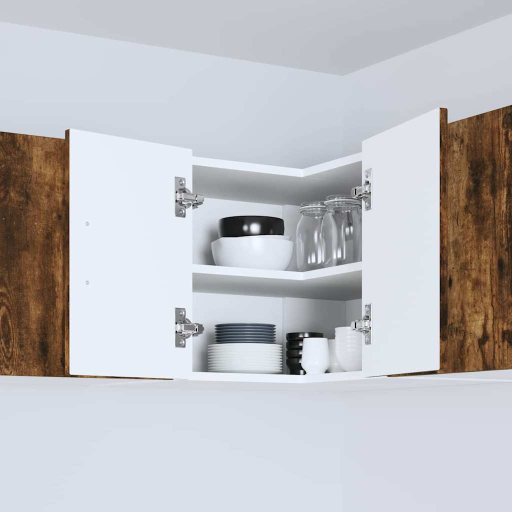 Dulap suspendat de bucătărie Stejar fumuriu 57 x 57 x 40 cm GartenMobel Dekor