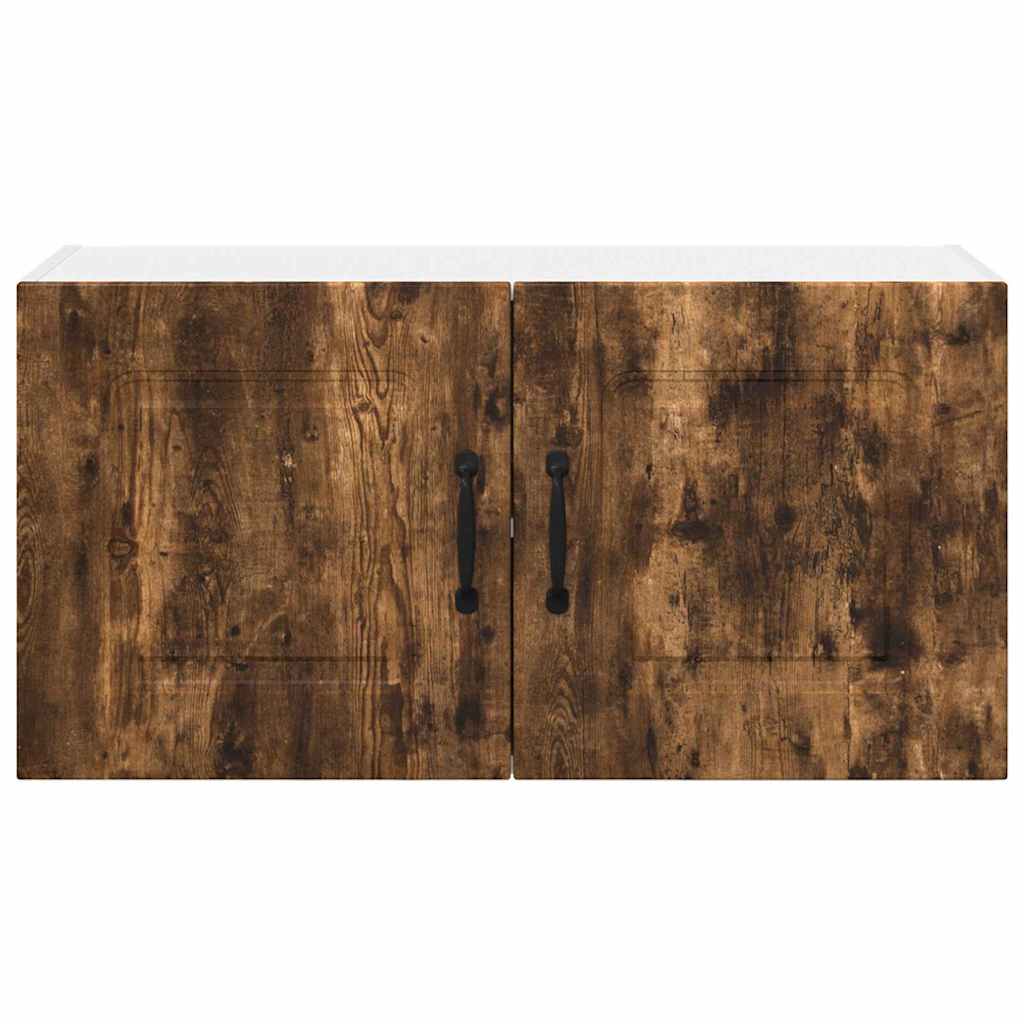 Dulap suspendat de bucătărie Stejar fumuriu 80 x 31 x 40 cm GartenMobel Dekor