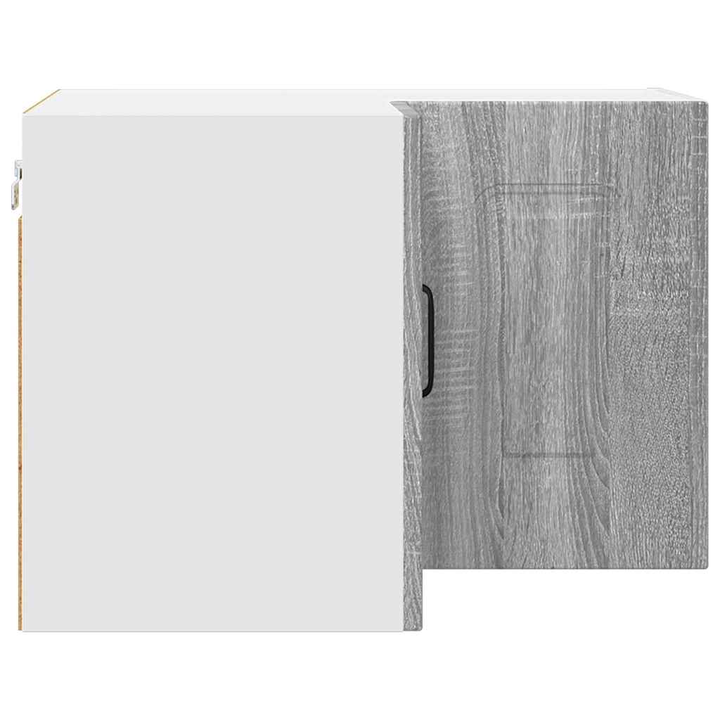 Dulap suspendat de bucătărie cu raft Gri Sonoma 57 x 57 x 40 cm GartenMobel Dekor