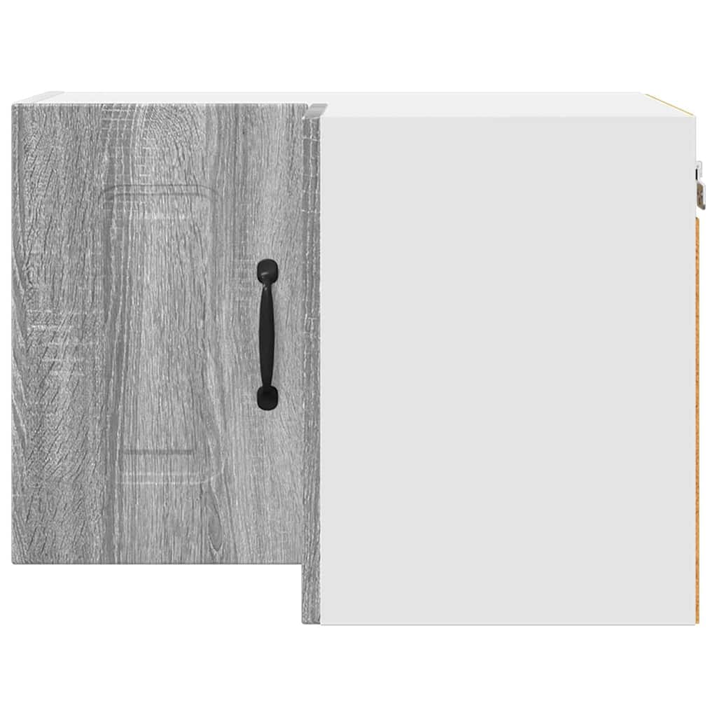 Dulap suspendat de bucătărie cu raft Gri Sonoma 57 x 57 x 40 cm GartenMobel Dekor