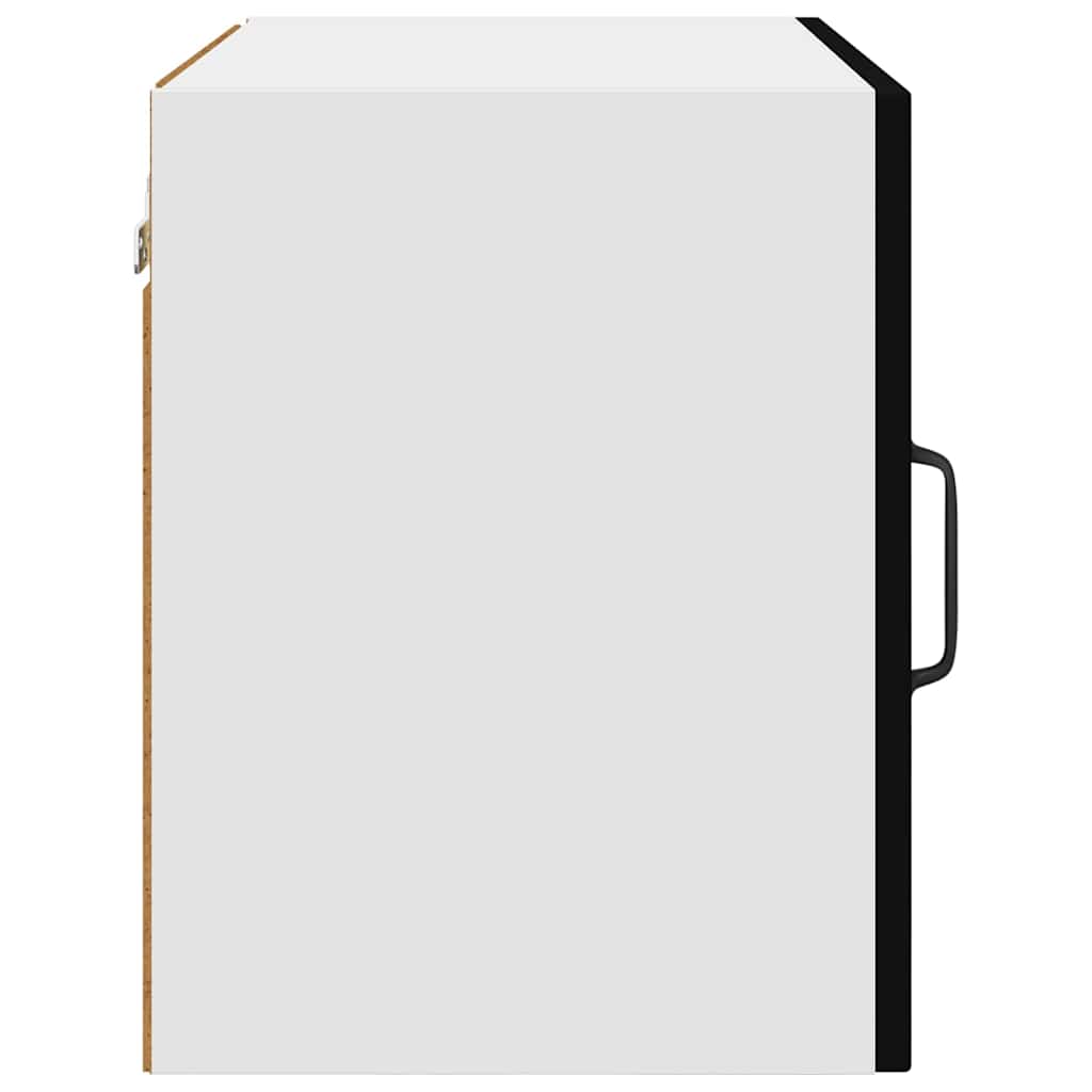 Dulap suspendat de bucătărie cu raft Negru 50 x 31 x 40 cm GartenMobel Dekor