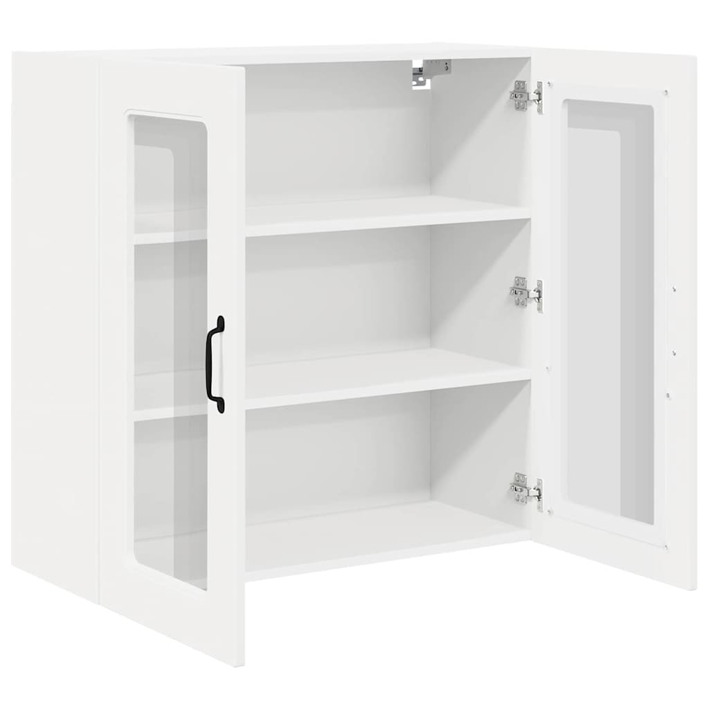 Dulap suspendat de bucătărie Alb 80 x 31 x 80 cm Lemn compozit GartenMobel Dekor