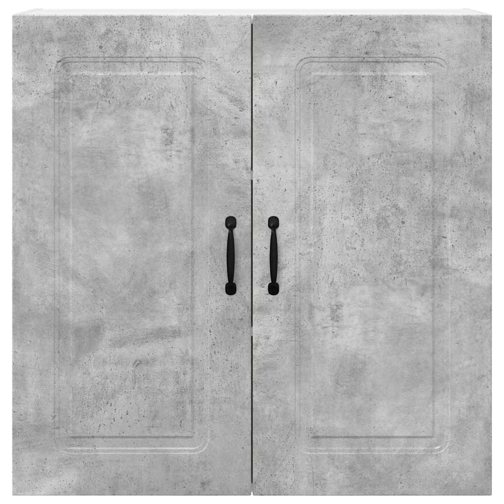 Dulap suspendat de bucătărie Gri din beton 80 x 31 x 80 cm GartenMobel Dekor