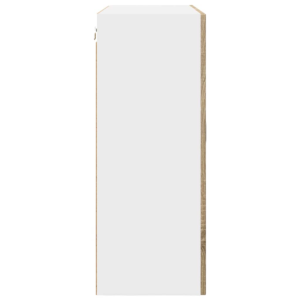 Dulap suspendat de bucătărie Stejar Sonoma 80 x 31 x 80 cm GartenMobel Dekor