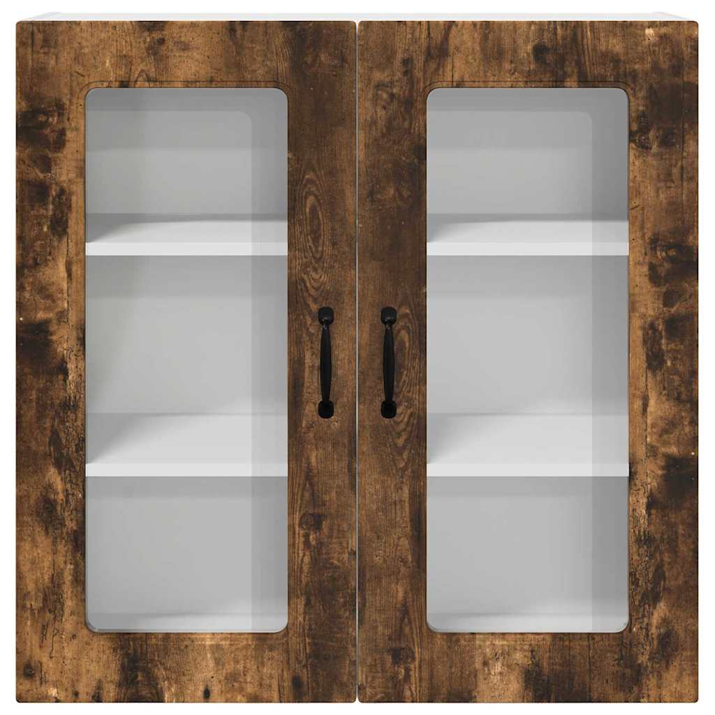 Dulap suspendat de bucătărie Stejar fumuriu 80 x 31 x 80 cm GartenMobel Dekor